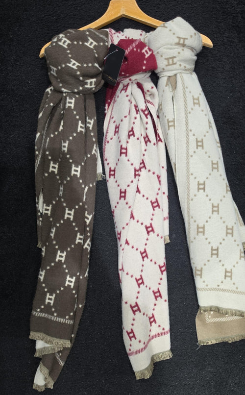 Inspired Cashmere wool blend scarf