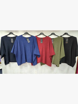 V Classic Soft touch drop sleeve Knit