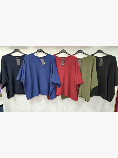 V Classic Soft touch drop sleeve Knit