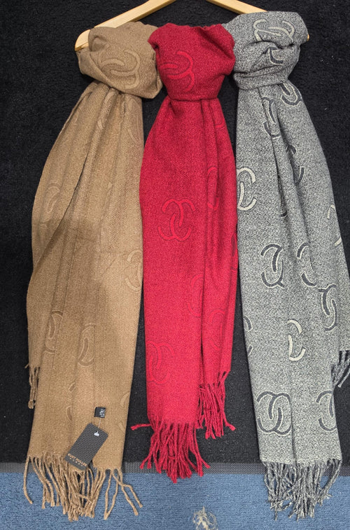 CC Scarf cashmere wool blend