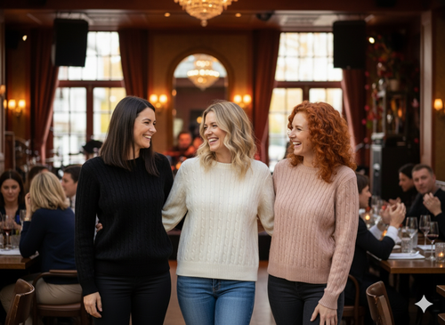 Cable Long Sleeve Knit Jumper