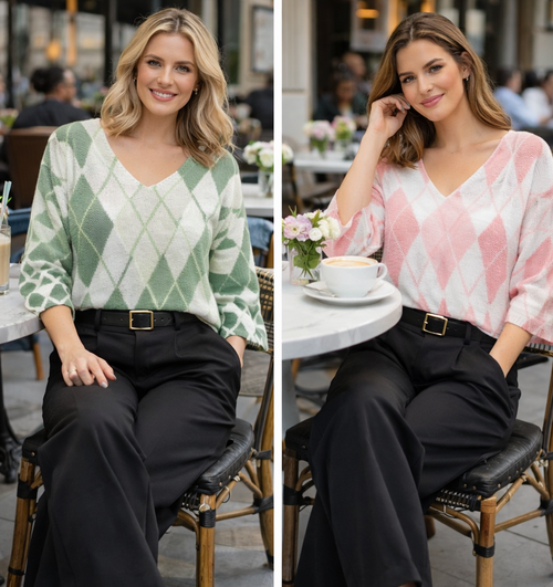 Diamond Print V Mesh Fine Knit