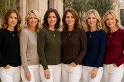 Soft Touch Crew Cable Fine Knit Jumper