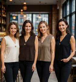 Vintage Gold Metal Button Wool Blend V Waistcoat