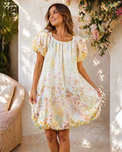 Jody Bubble Hem Midi Dress