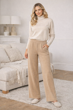 Luxe Loungewear Wide Leg Trousers
