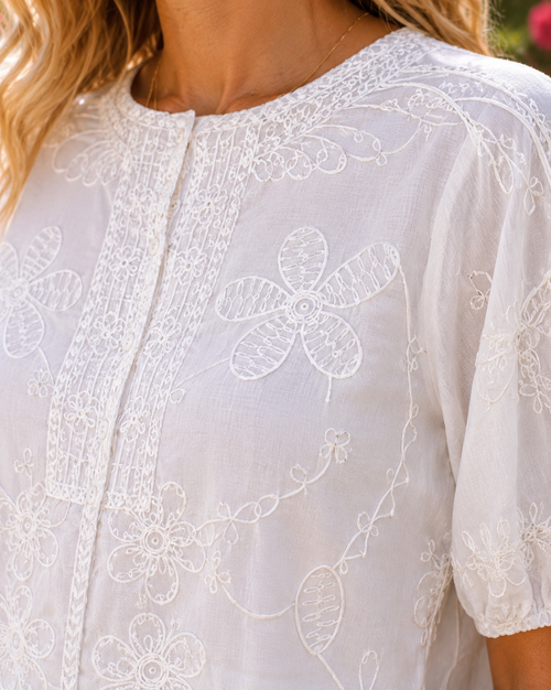 Pure Cotton Daisy Blouse