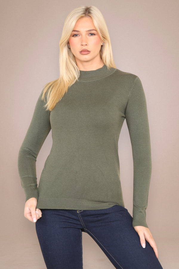 Classic Turtle Neck Knit Sweater