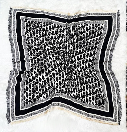 Designer Inspired Reversible Scarf