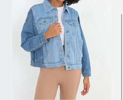Tiger Lily Two Tone denim jacket