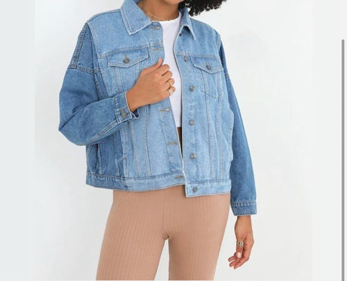 Tiger Lily Two Tone denim jacket