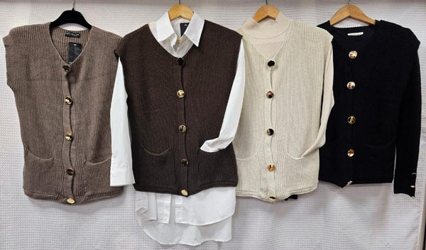 Zra Knit Waistcoat