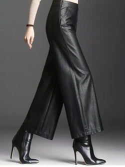 Plain Bootcut Trousers (Beige Only)