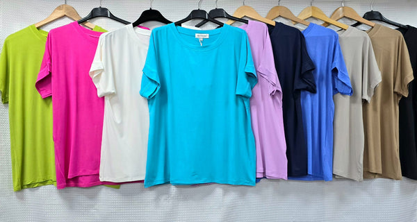 Plain Classic Cotton T-shirt