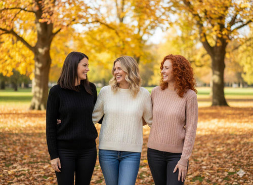 Cable Long Sleeve Knit Jumper