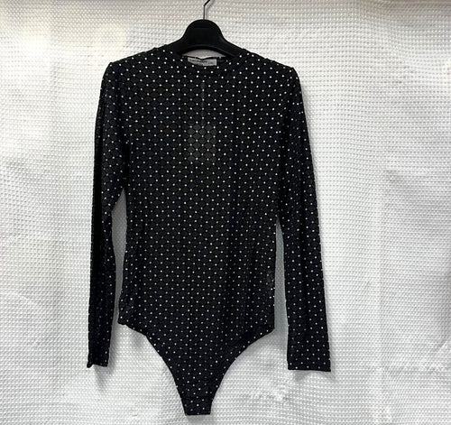 Diamante Velour Sequin Body Suit