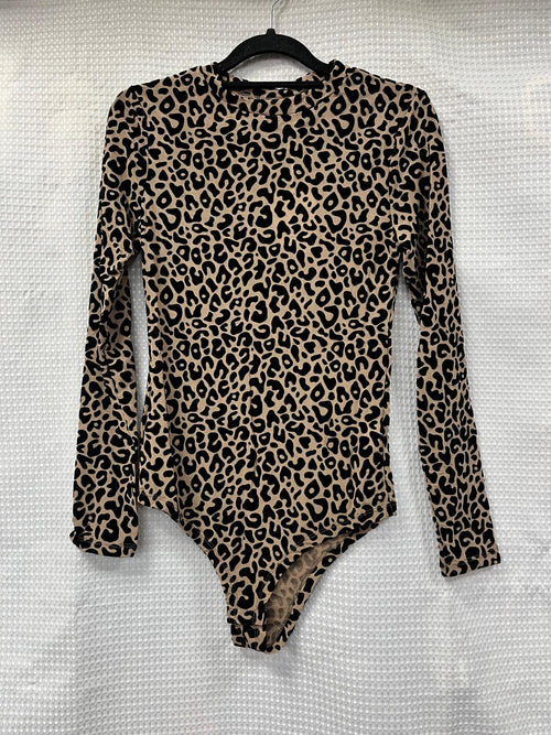 Animal Print Body Suit