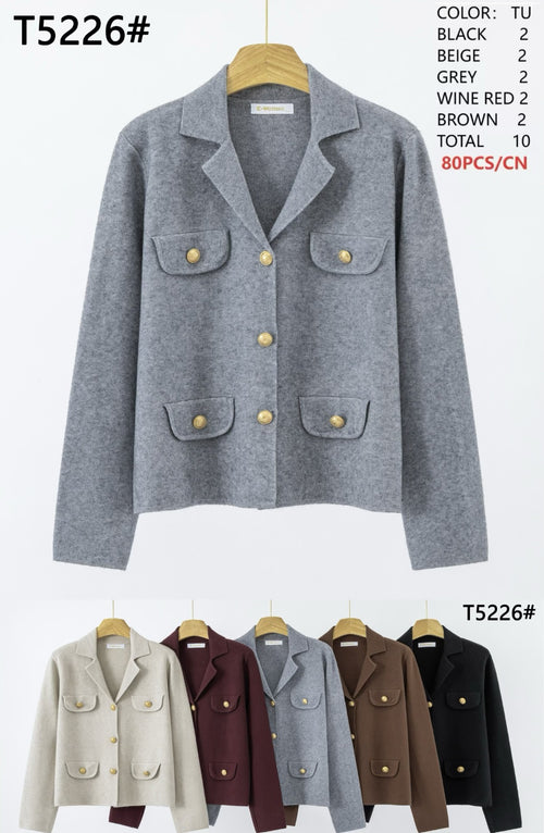 Gold Button inspired Cardigan