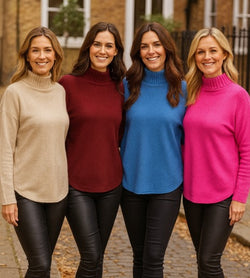 Ribbed Turtle Classic Knit