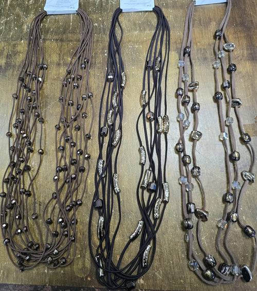 Multi Strand Bead Necklace