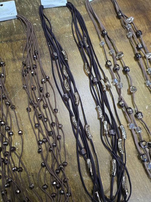 Multi Strand Bead Necklace