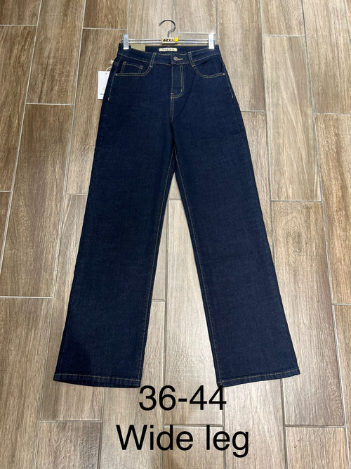 Dark Indigo Classic Voggo Wide Leg Jeans