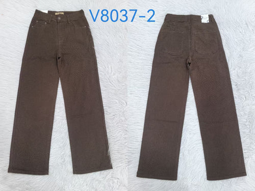 Chocolate Wide Leg Voggo Jeans