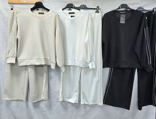 Two Piece Stitch Detail Set -Top and Trouser