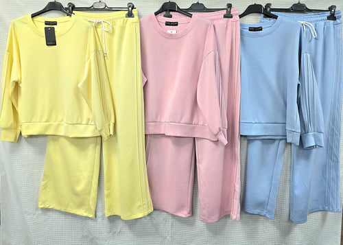 Two Piece Stitch Detail Set -Top and Trouser