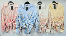 Blossom Sateen Tie Top