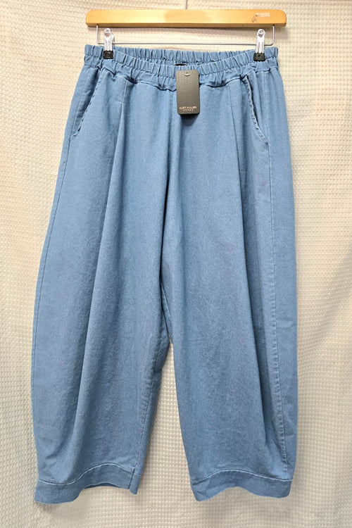 Halara Wide Leg Cotton Trousers