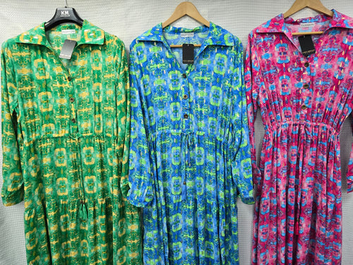 Pucci Pull In Shirt Maxi dress