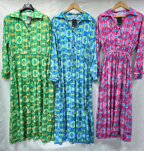 Pucci Pull In Shirt Maxi dress