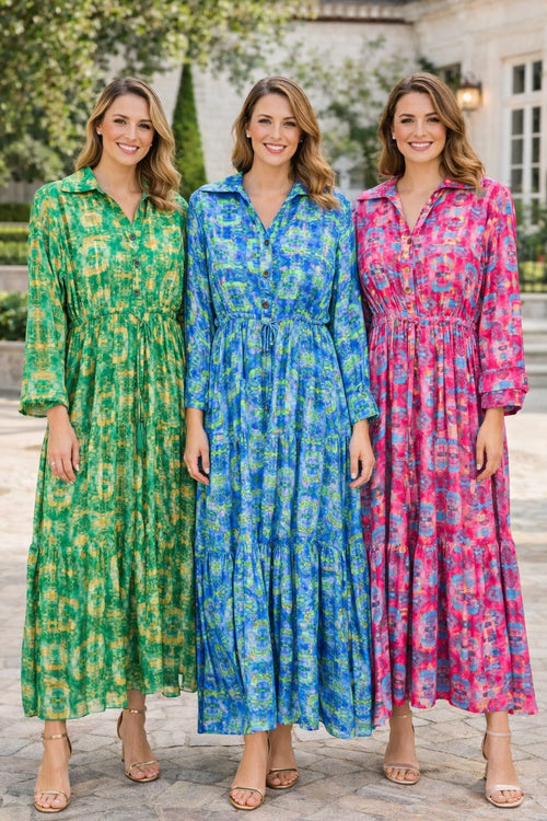 Pucci Pull In Shirt Maxi dress