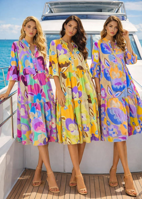 Pucci Print Smock Tunic Dress