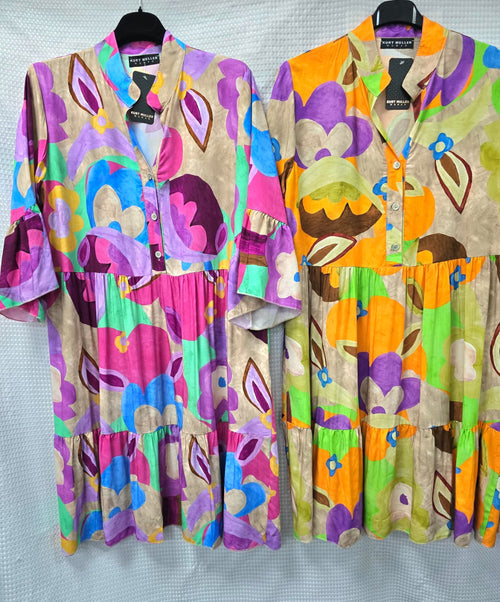 Pucci Print Smock Tunic Dress