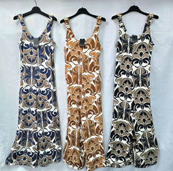 Gold Starfish Wide Leg Jumpsuit