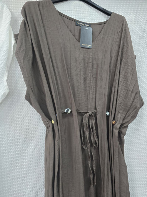 Tanya Maxi Tie Beaded Dress