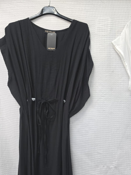 Tanya Maxi Tie Beaded Dress