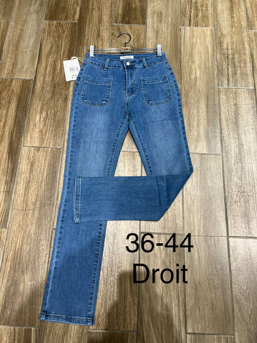 2 Front Pocket Straight Leg Voggo Jean