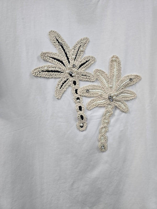 Palms Pearl Cotton T-shirt