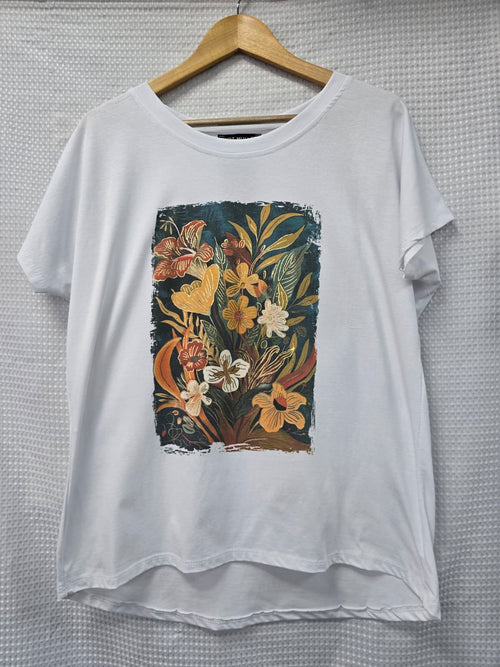 Wild Lilly Cotton High Low T-shirt