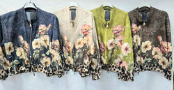 Floral Lightweight Bomber Jacket