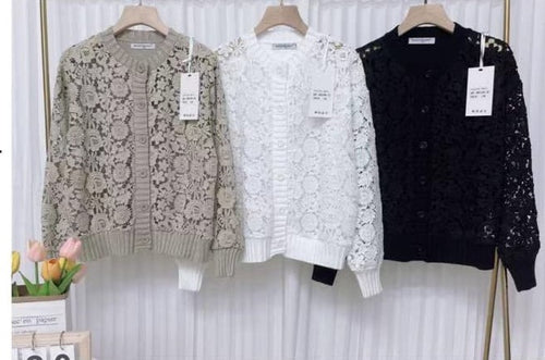 Lace Crochet Cardigan
