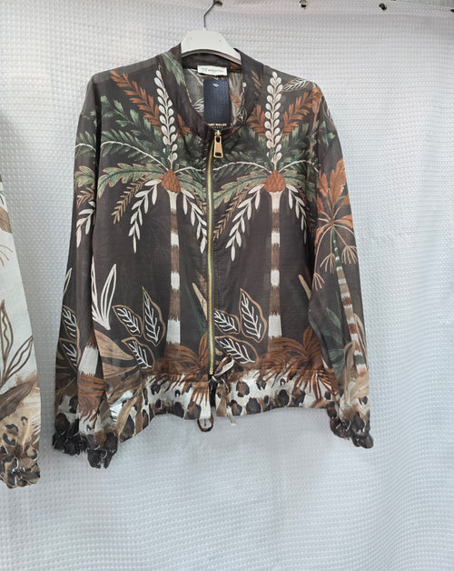 Coco Beach Zip Blouson Lightweight Bomber Jacket