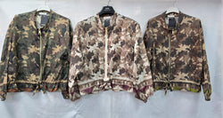 Camouflage Zip Bomber Blouson Jacket