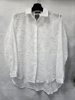 Luxury Frayed Textured Shirt