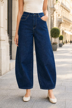 Balloon Dark Wash Voggo Denim Jeans
