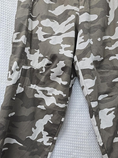 Barrel Camoflauge Cotton Trousers