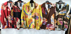 Palms Satin Blouse